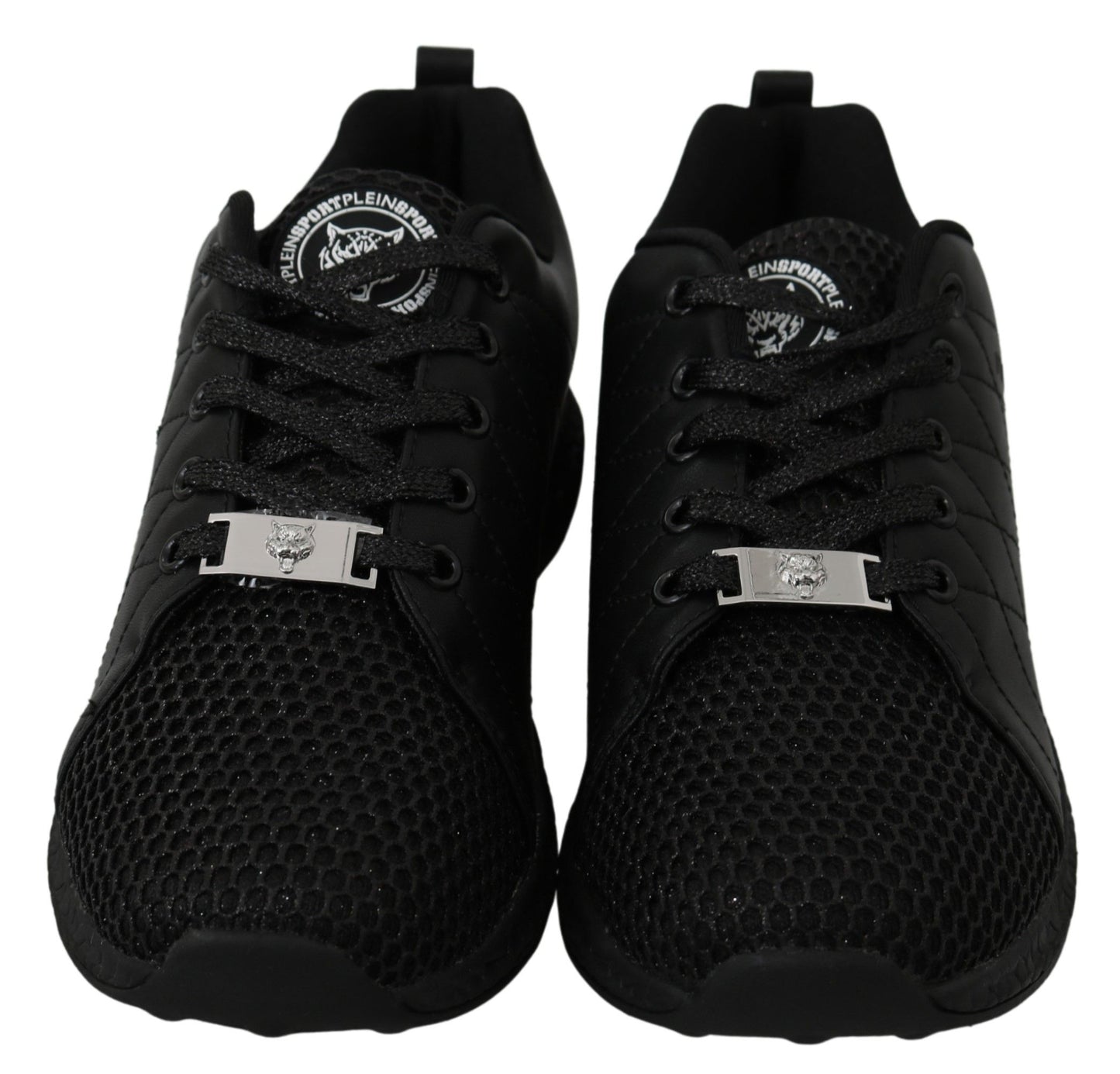Philipp Plein Black Casual Running Sneakers