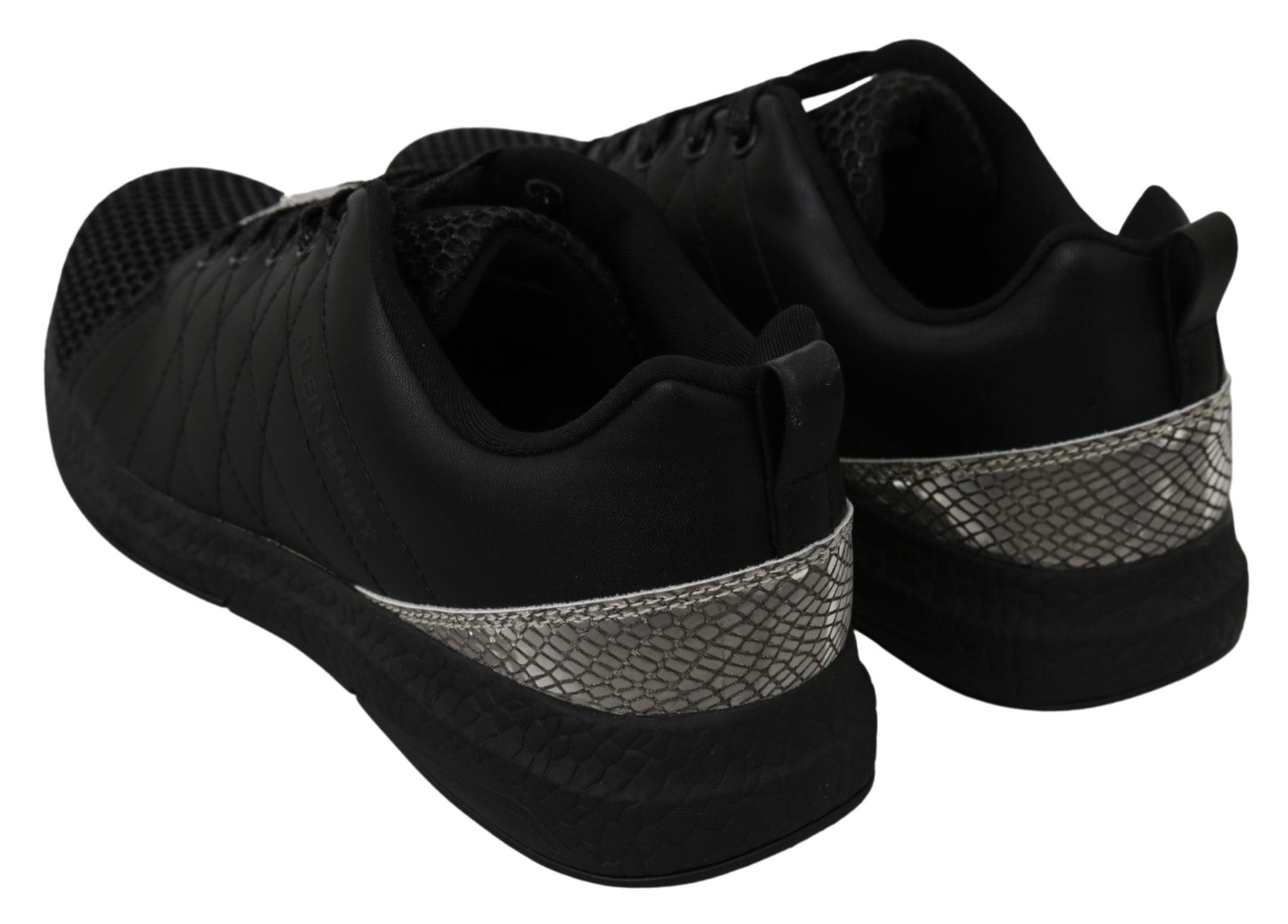 Philipp Plein Black Casual Running Sneakers