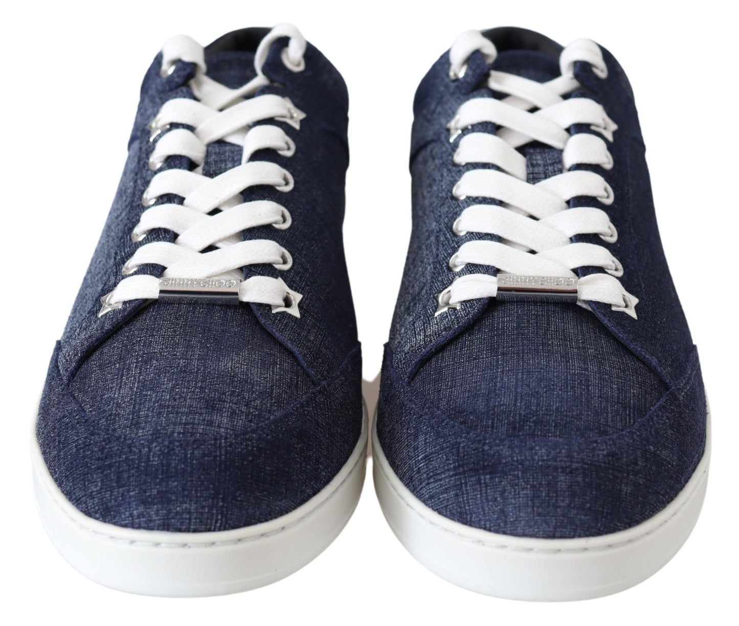 Luxury Slip-On Denim Suede Sneakers - Blue