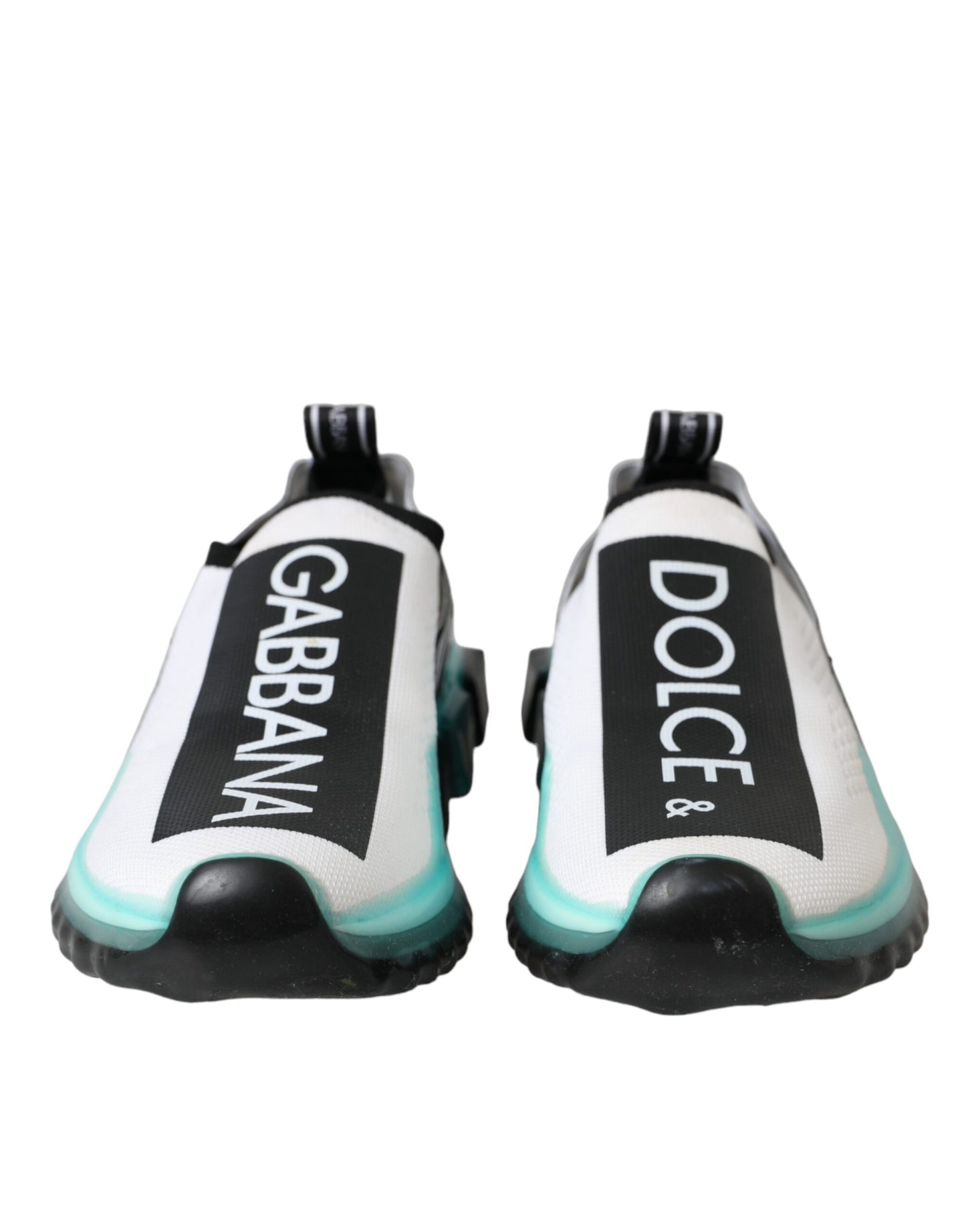 White Black Blue Slip-On Sorrento Sneakers - Luxury Designer Footwear