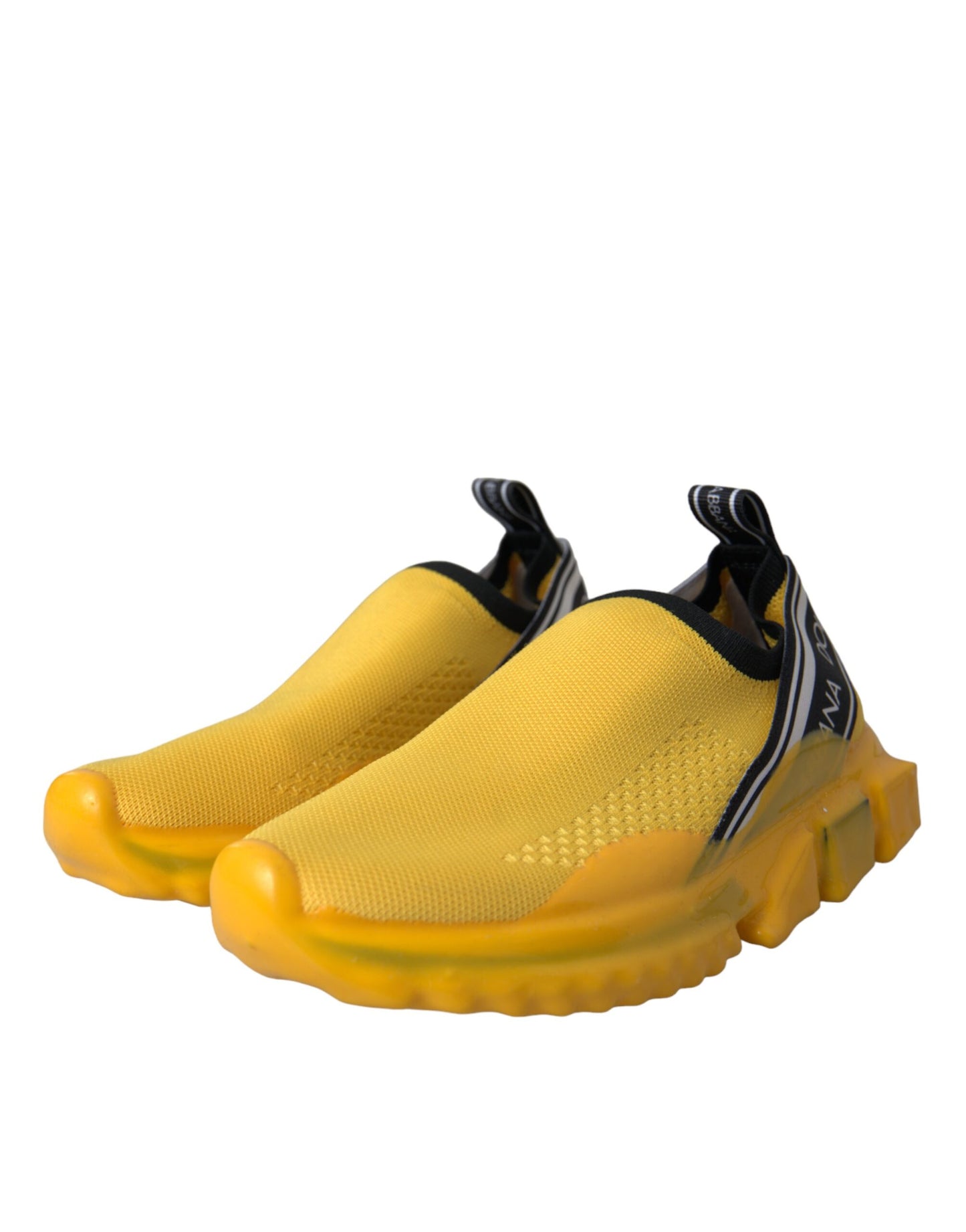Yellow Sorrento Slip On Sneakers - Premium Italian Designer Footwear