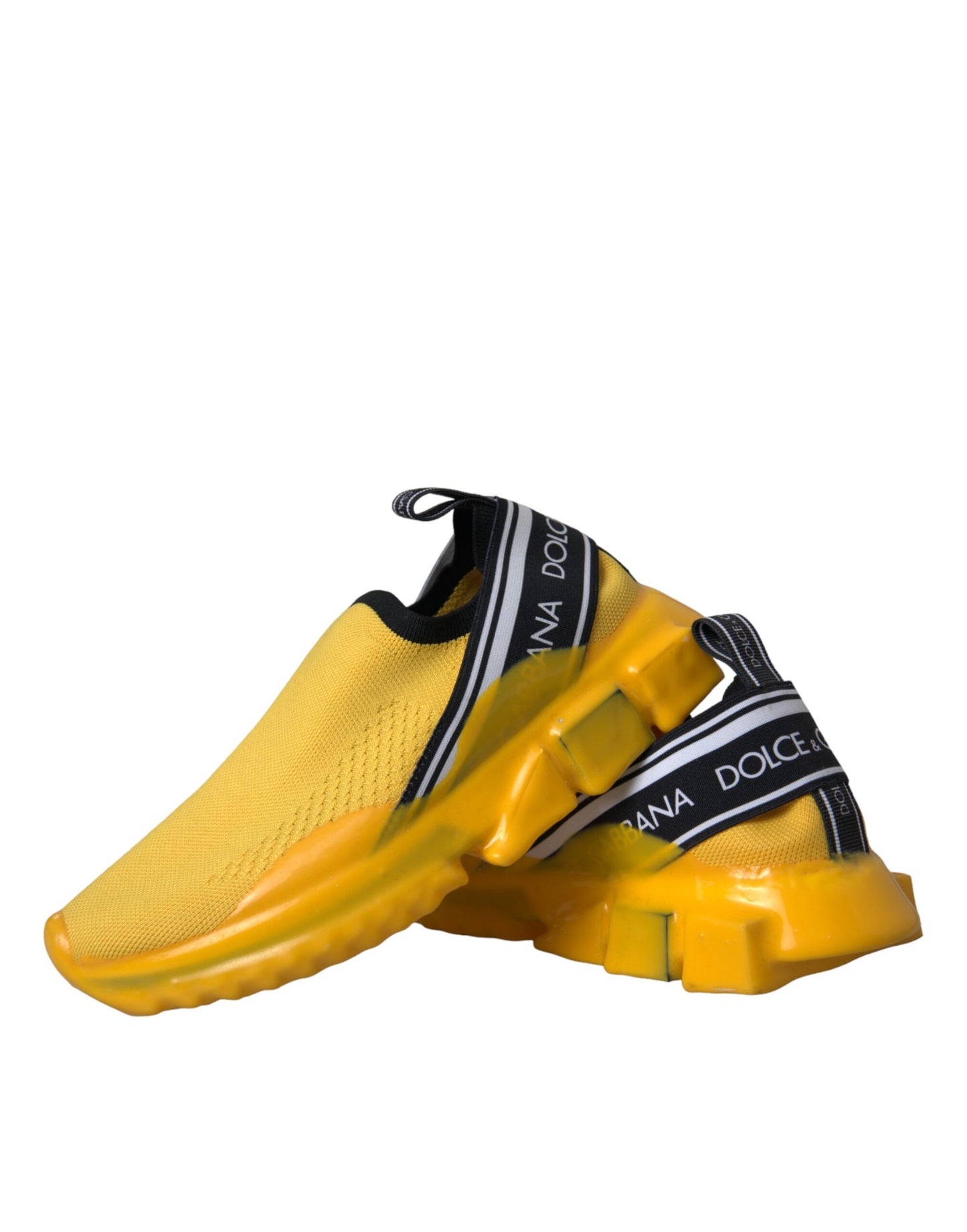 Yellow Sorrento Slip On Sneakers - Premium Italian Designer Footwear