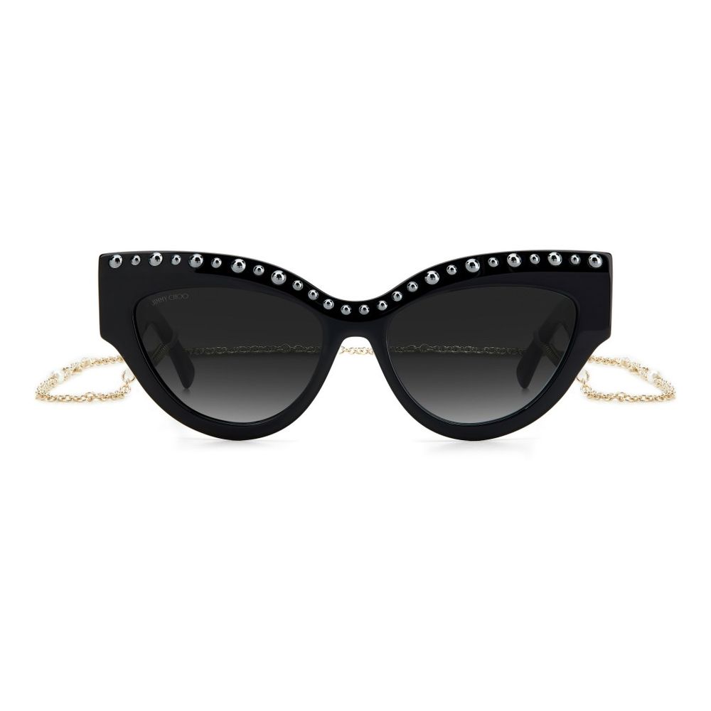 Acetate Sunglasses - Black Frame with Grey Lenses