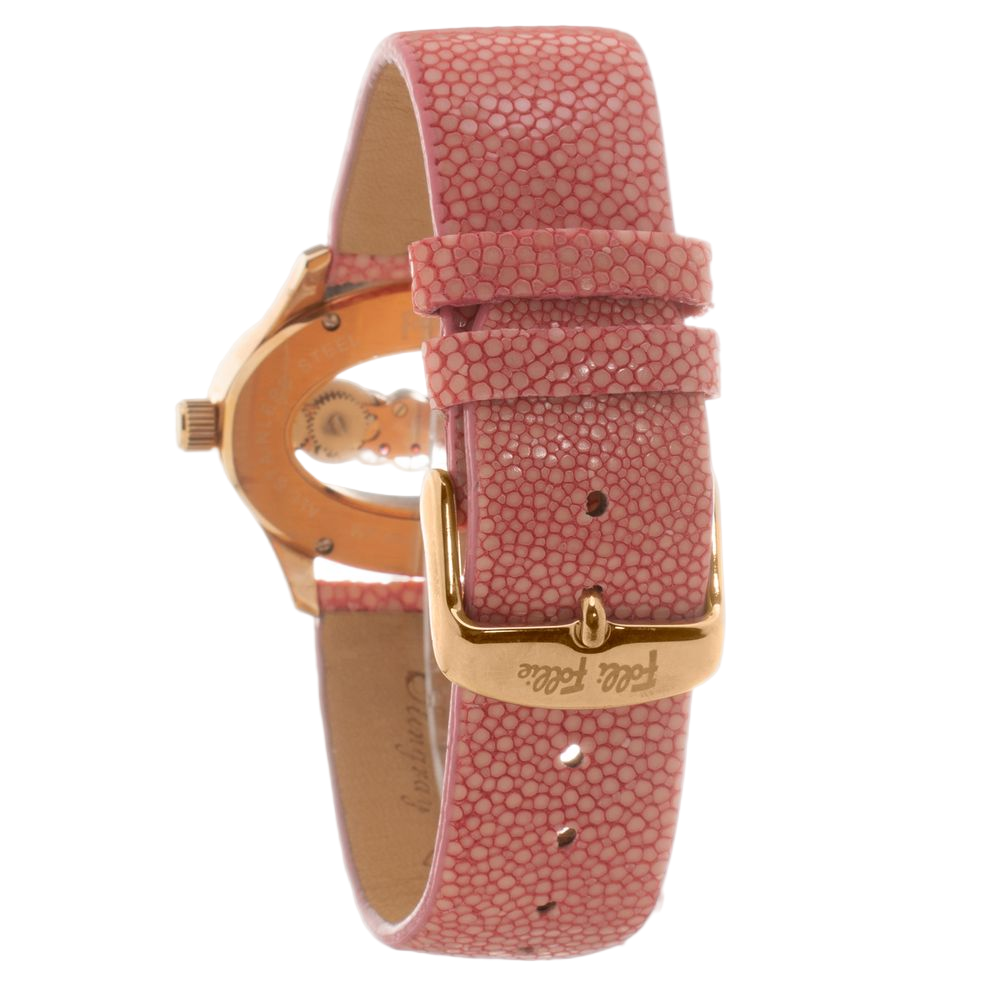Multicolor Leather Watch