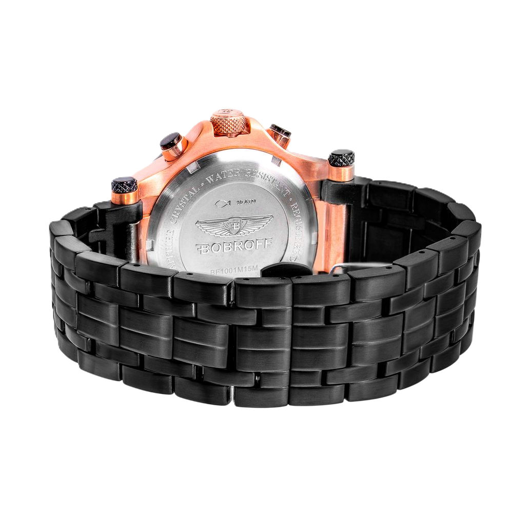 Black Stainless Steel Watch