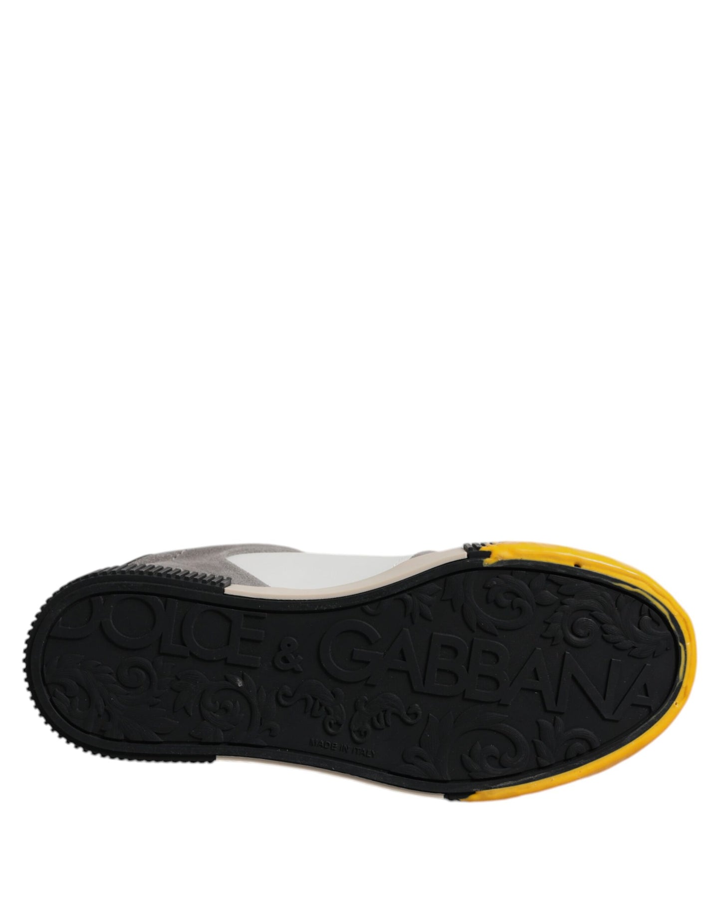 Dolce & Gabbana Multicolor Leather DNA Low Top Sneakers