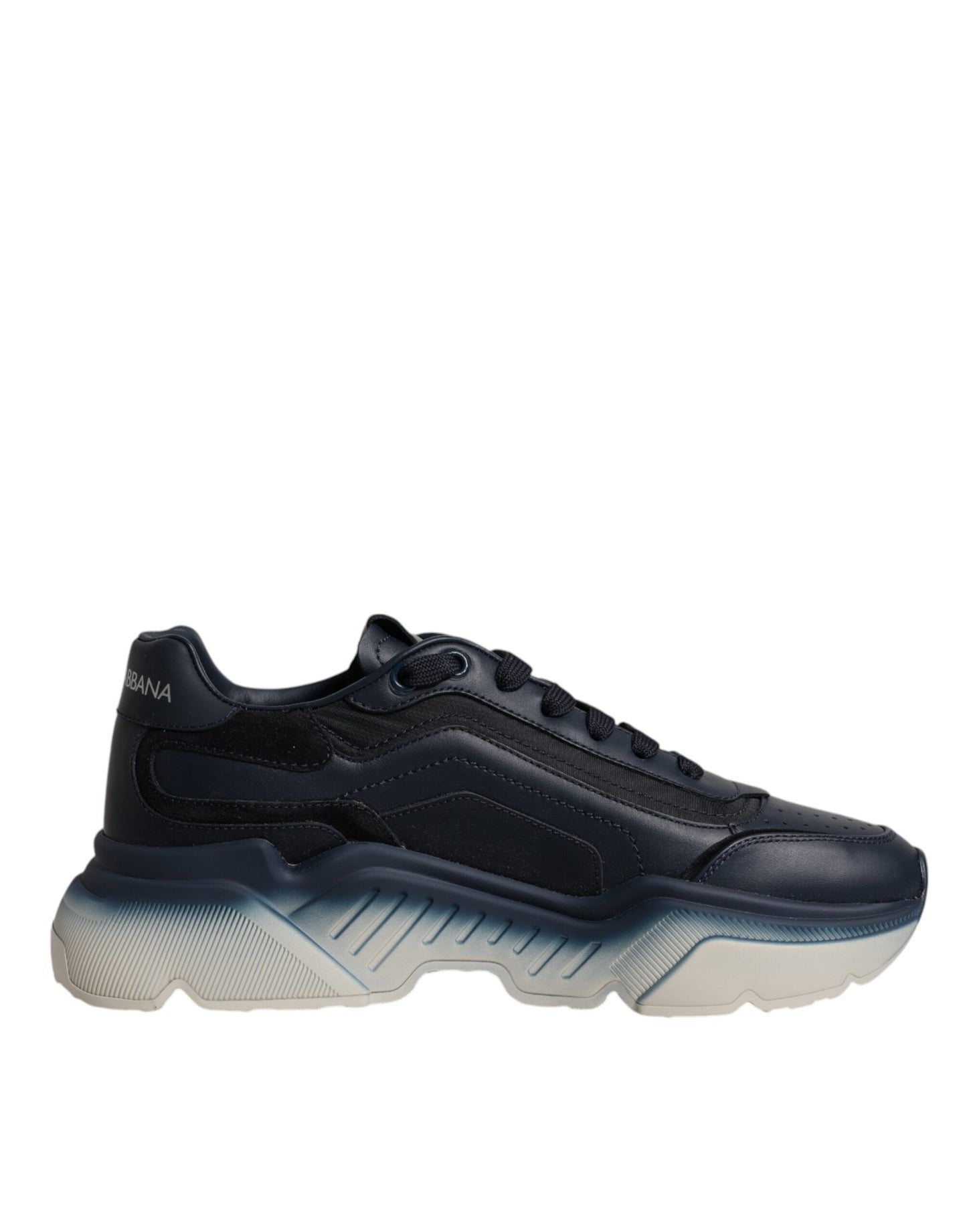 Dolce & Gabbana Navy Blue Daymaster Low-Top Men's Sneakers