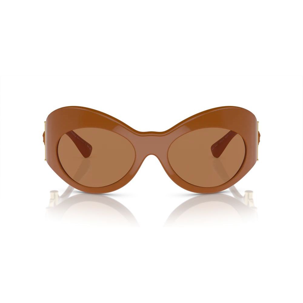 Brown Acetate Sunglasses with UV Protection - Women's Designer Eyewear