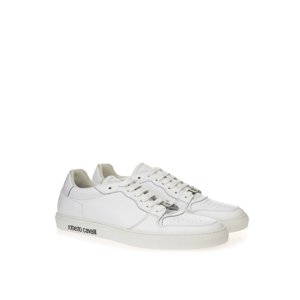 White Leather Sneakers - Luxury Italian Craftsmanship