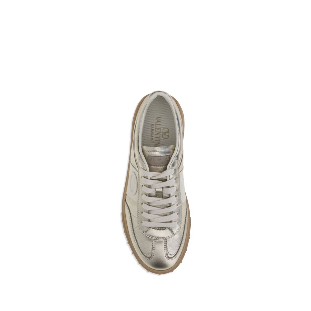 Laminated Leather Upvillage Sneakers - Contemporary Luxury Design