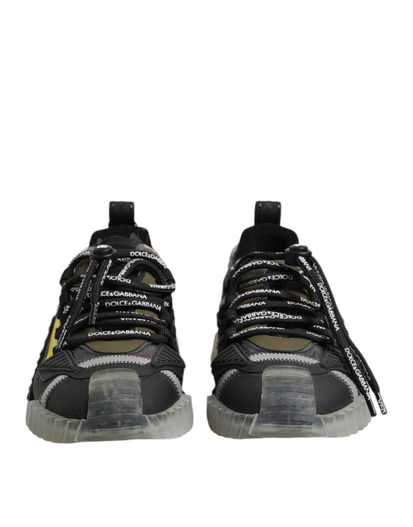 Dolce & Gabbana Multicolor Lace-Up Low-Top NS1 Sneakers