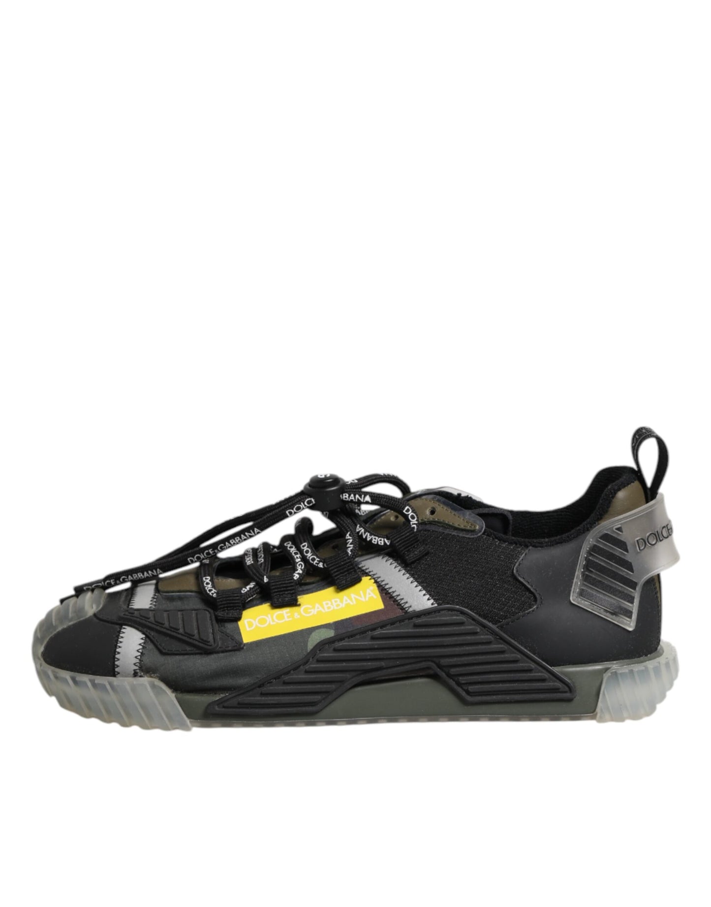 Dolce & Gabbana Multicolor Lace-Up Low-Top NS1 Sneakers