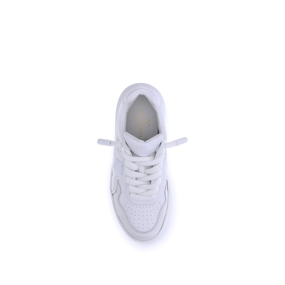 Leather Studded XL Sneakers - Premium Italian Craftsmanship