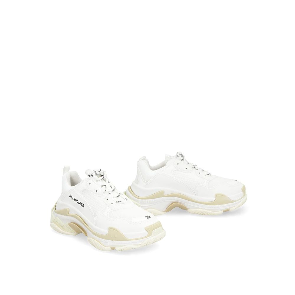 Triple S Low-Top Sneakers - Premium Chunky Sole Design