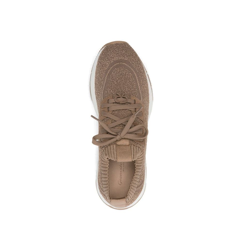 Italian Leather Glover Sneakers - Premium Women's Athletic Footwear