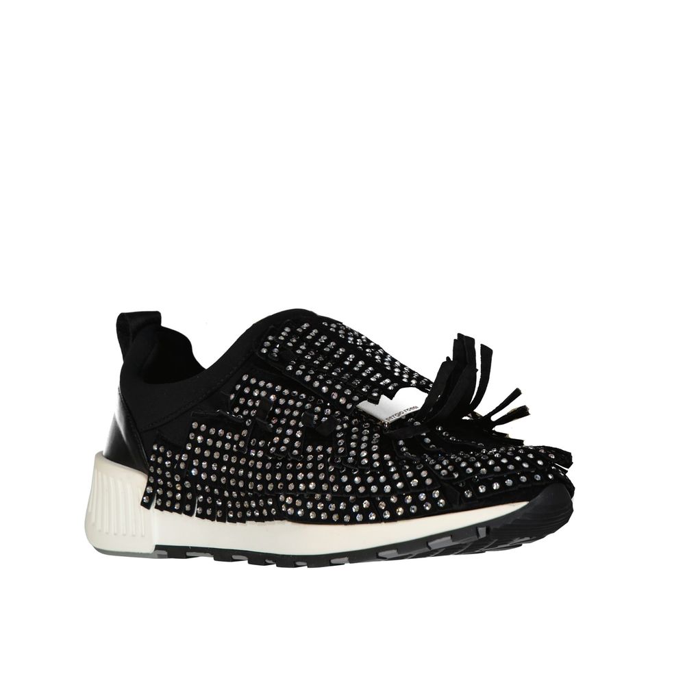 Sergio Rossi SR1 Running Crystal Sneakers