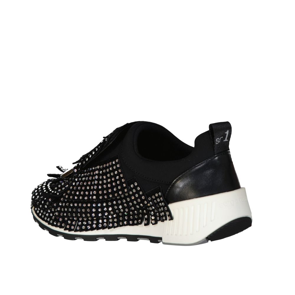 Sergio Rossi SR1 Running Crystal Sneakers