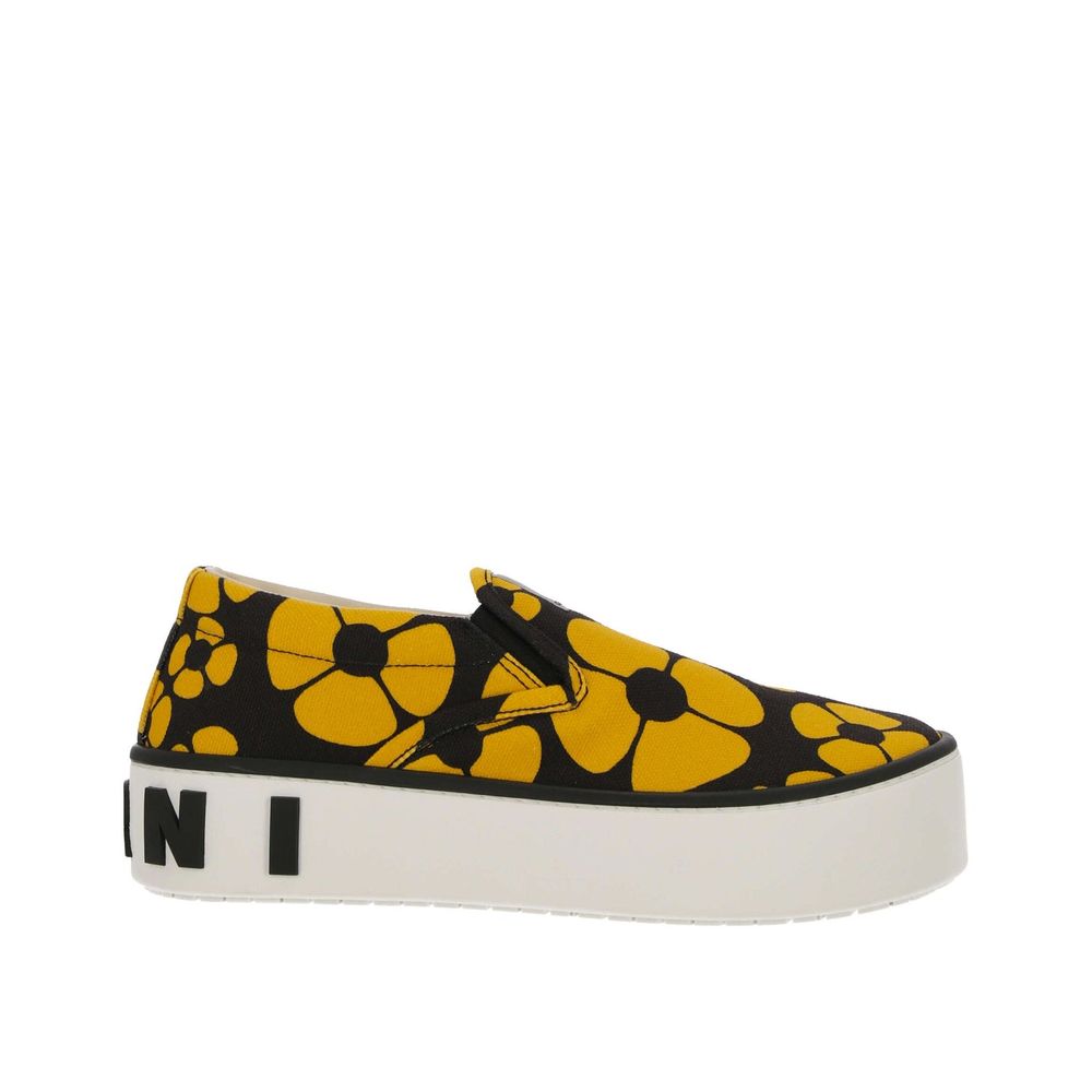 Marni Printed Slip-On Sneakers