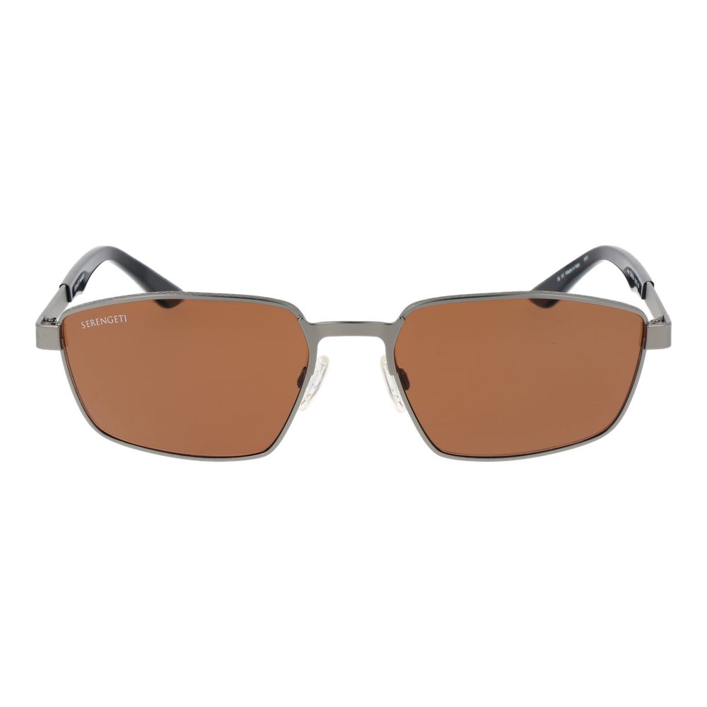 Serengeti Gray Men's Sunglasses