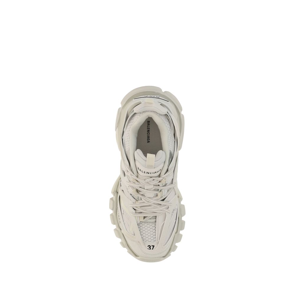 Premium Multi-Layer Athletic Sneakers - White
