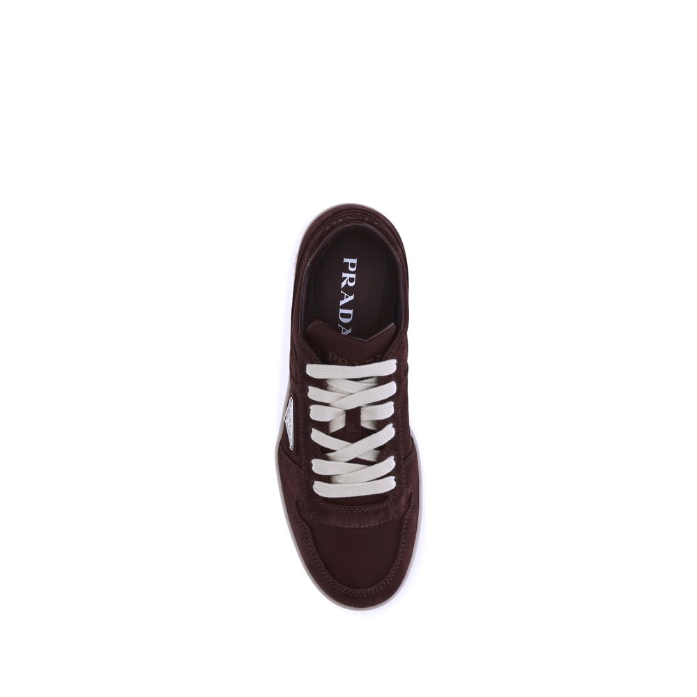 Prada Suede Leather Sneakers