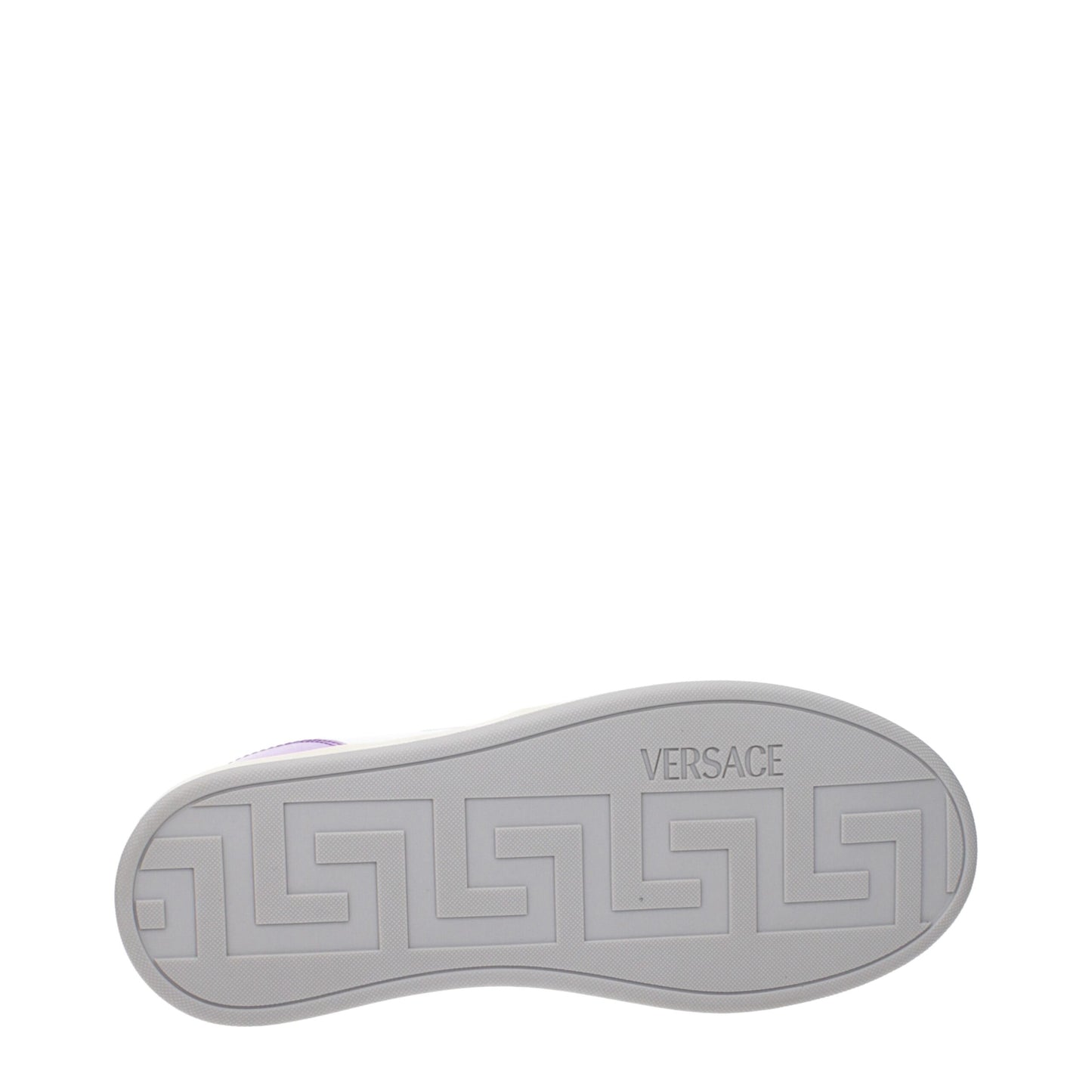 White Leather Low-Top Sneakers with Logo Details