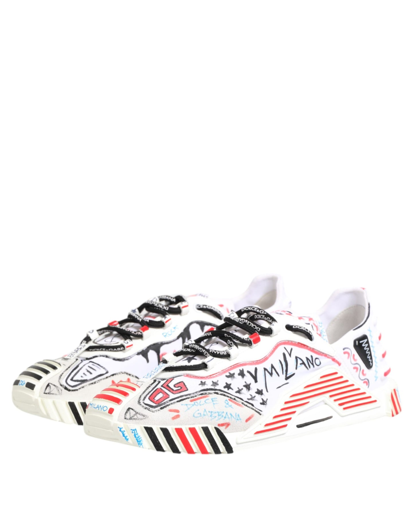 Dolce & Gabbana Multicolor Low Top NS1 Men's Sneakers