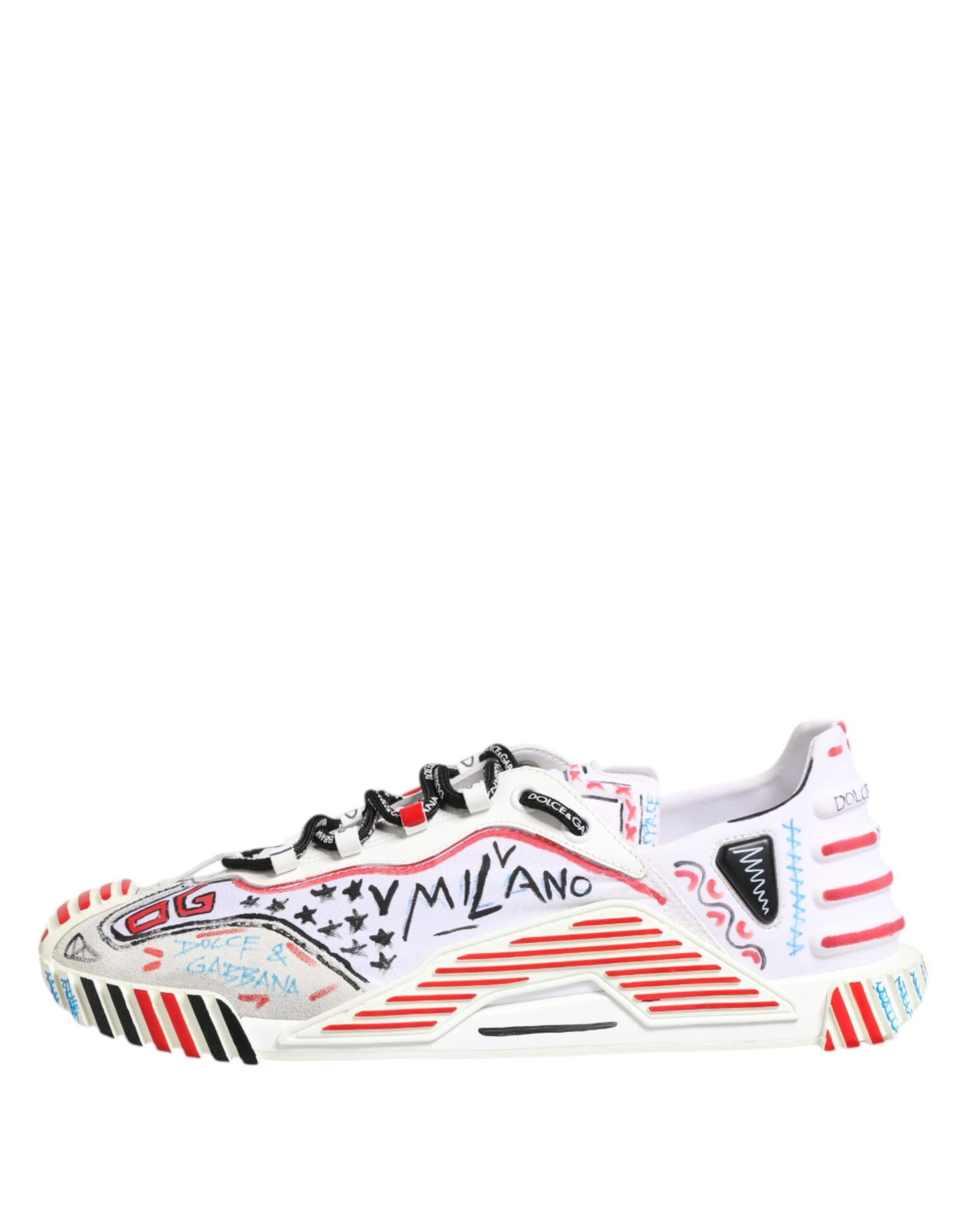 Dolce & Gabbana Multicolor Low Top NS1 Men's Sneakers