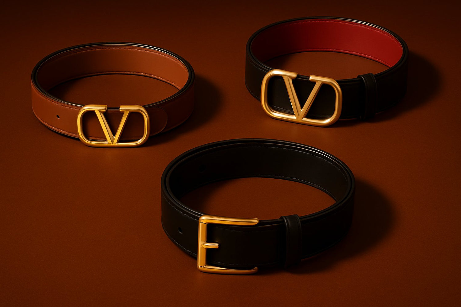 Women’s branded belts