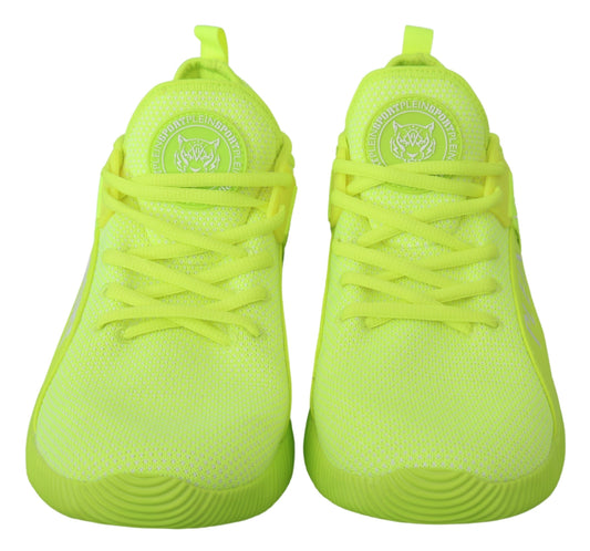 Philipp Plein Green CARTER Logo High-Top Sneakers