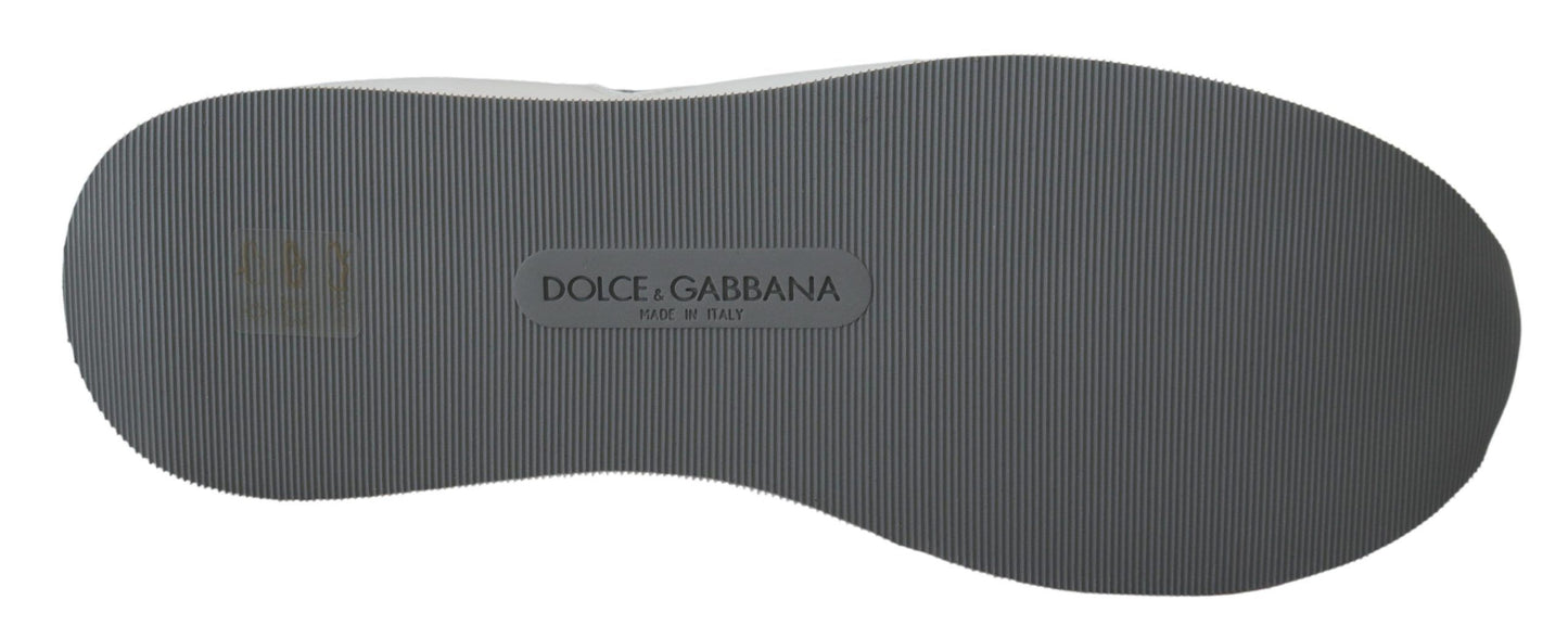 Dolce &amp; Gabbana Multicolor Leather Low-Top Sneakers