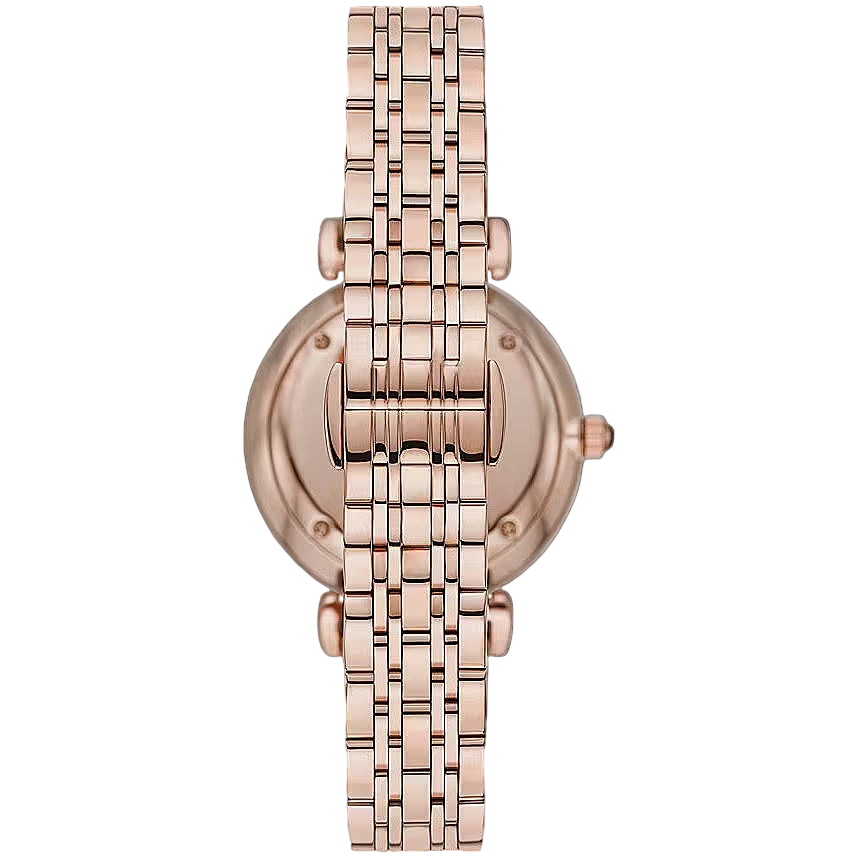 Elegant Rose Gold-Tone Ladies Watch