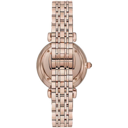 Elegant Rose Gold-Tone Ladies Watch