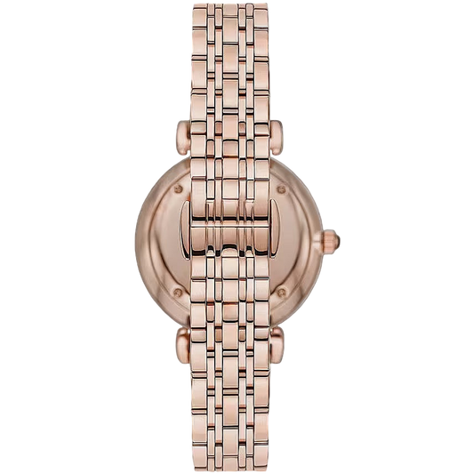 Elegant Rose Gold-Tone Ladies Watch