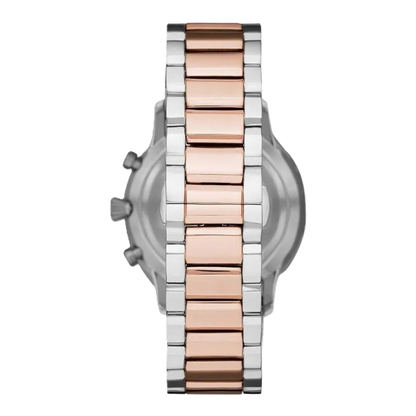 Elegant Two-Tone Timepiece for Men