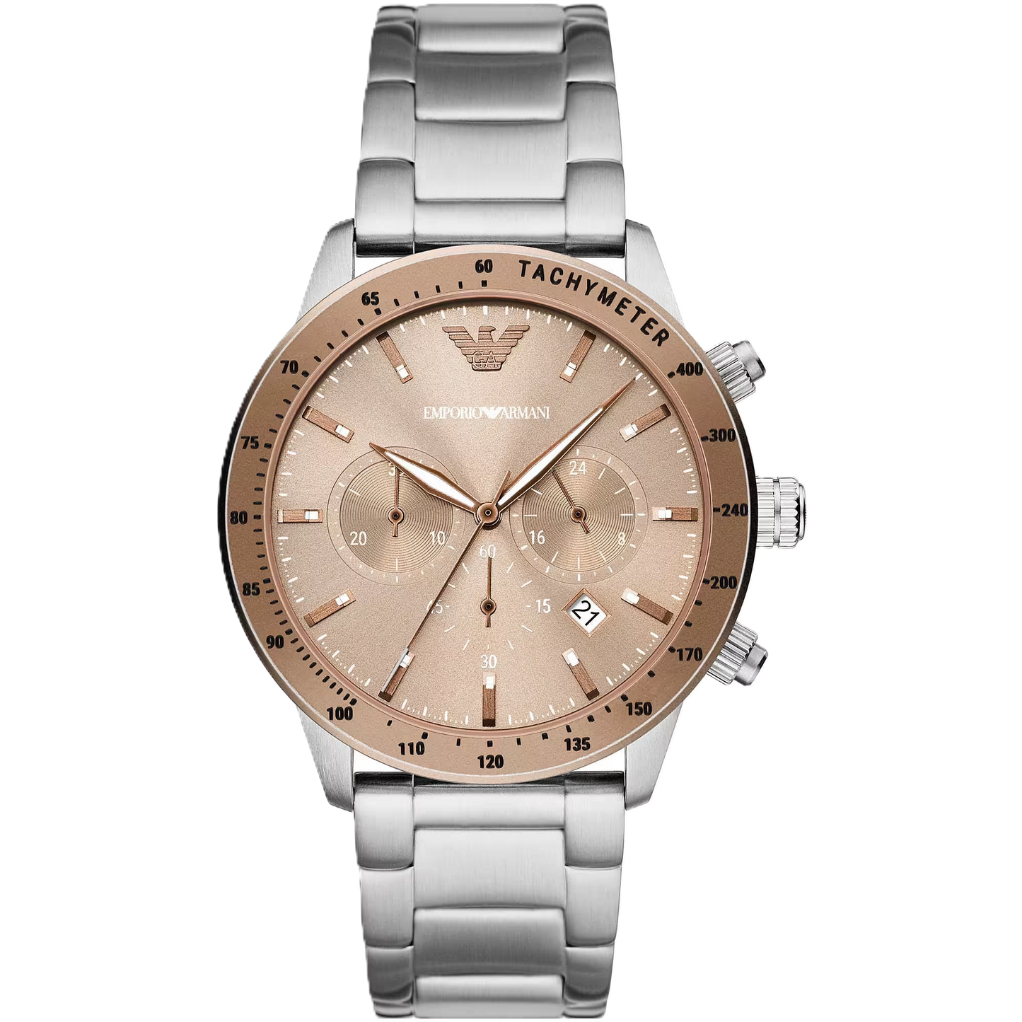 Classic Chronograph Steel Men's Watch