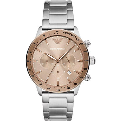 Classic Chronograph Steel Men's Watch