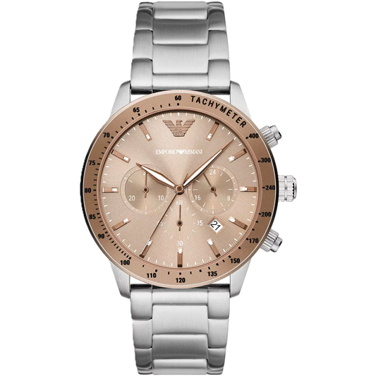 Classic Chronograph Steel Men's Watch