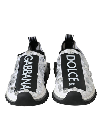 Crystal-Embellished Sorrento Sneakers - Premium Italian Craftsmanship