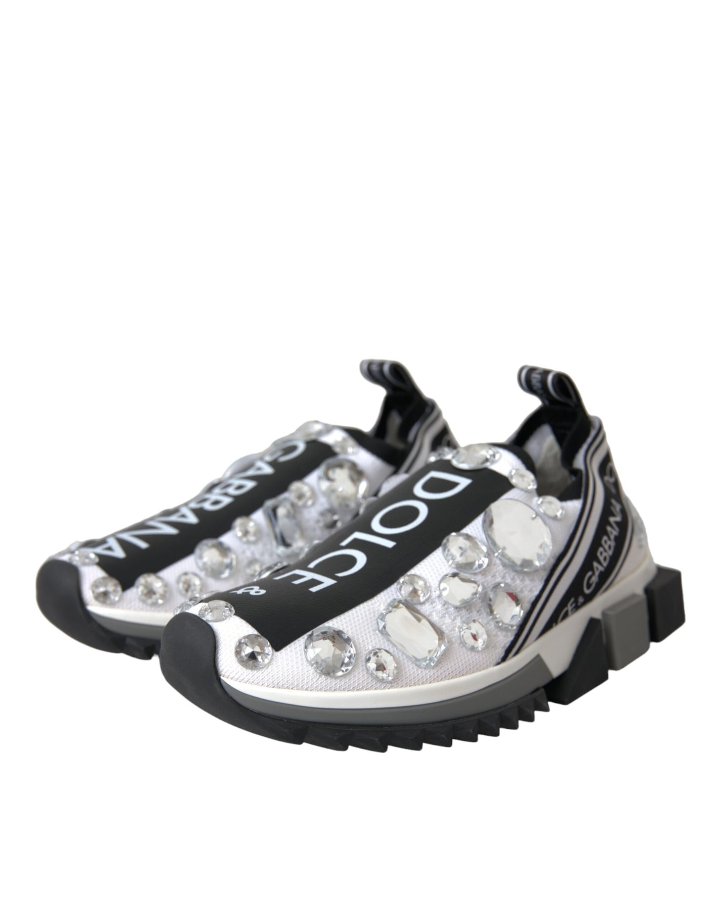 Crystal-Embellished Sorrento Sneakers - Premium Italian Craftsmanship