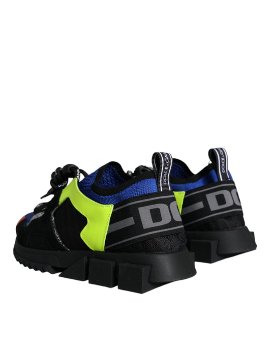 Multicolor Mesh Sorrento Trekking Sneakers - Luxury Italian Craftsmanship