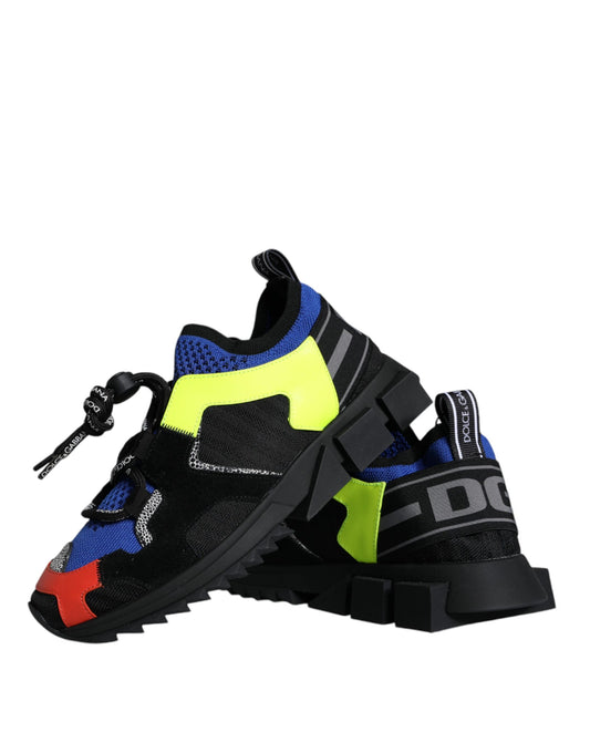 Multicolor Mesh Sorrento Trekking Sneakers - Luxury Italian Craftsmanship
