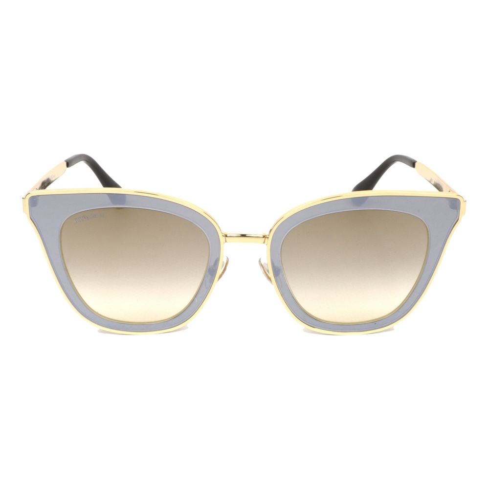 Golden Metal Sunglasses - Women's Designer Eyewear
