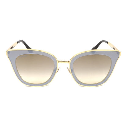 Golden Metal Sunglasses - Women's Designer Eyewear
