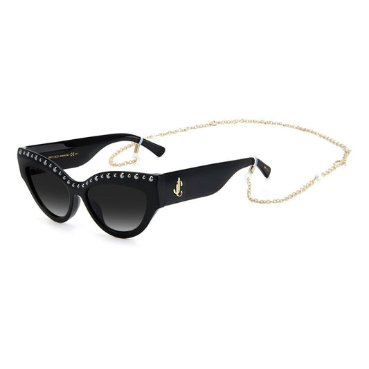 Acetate Sunglasses - Black Frame with Grey Lenses
