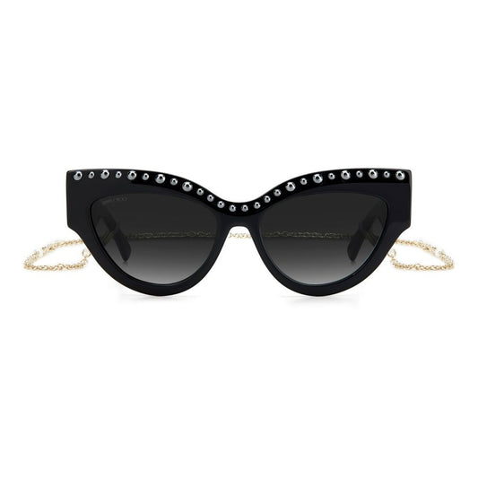 Acetate Sunglasses - Black Frame with Grey Lenses