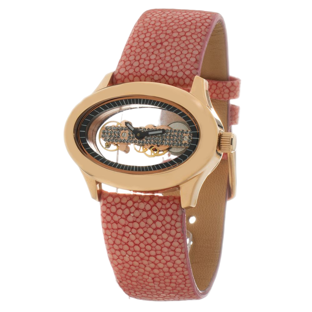 Multicolor Leather Watch