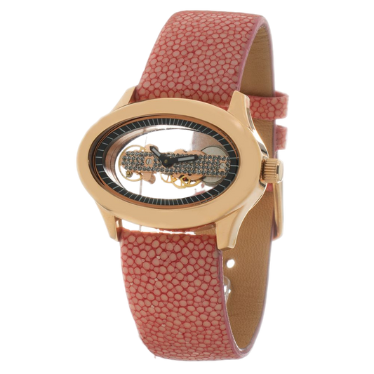 Multicolor Leather Watch
