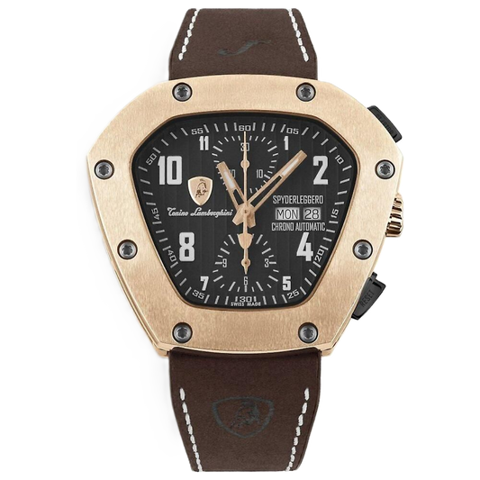 Black Leather Watch