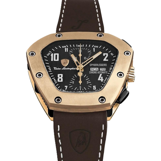 Black Leather Watch
